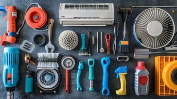 hvac-equipment-assortment-stockcake