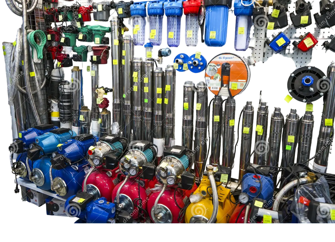 plumbing-shop-rack-goods-compressors-water-pumps-submersible-pumps-big-choice-plumbing-shop-rack-goods-compressors-151530980-Photoroom